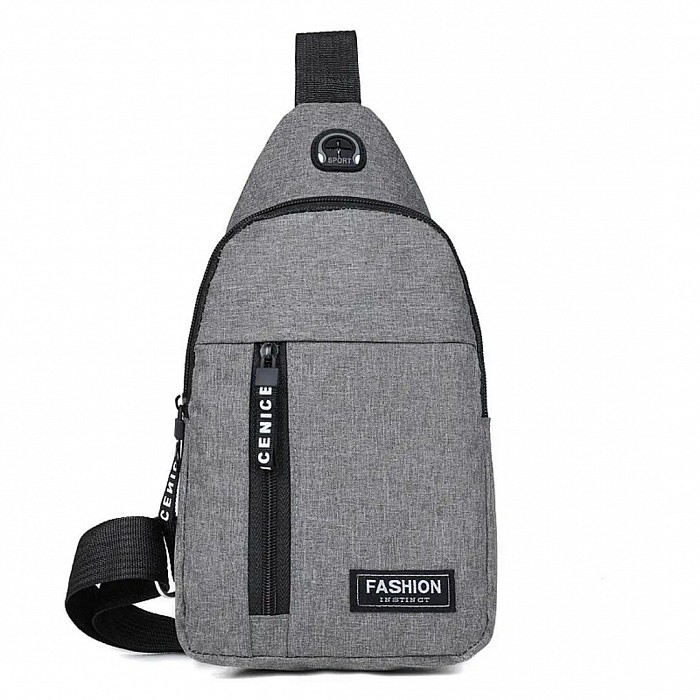 Sacoche Bandoulière Homme/femme-Gris 6000f CFA  Sacoche à bandoulière pour Homme / femme. Plusieurs poches dont une centrale, espace pour fil écouteur. Taille : 17cm x 5cm x 30cm Couleurs : Gris